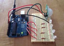 Motion Sensor Controlled LED